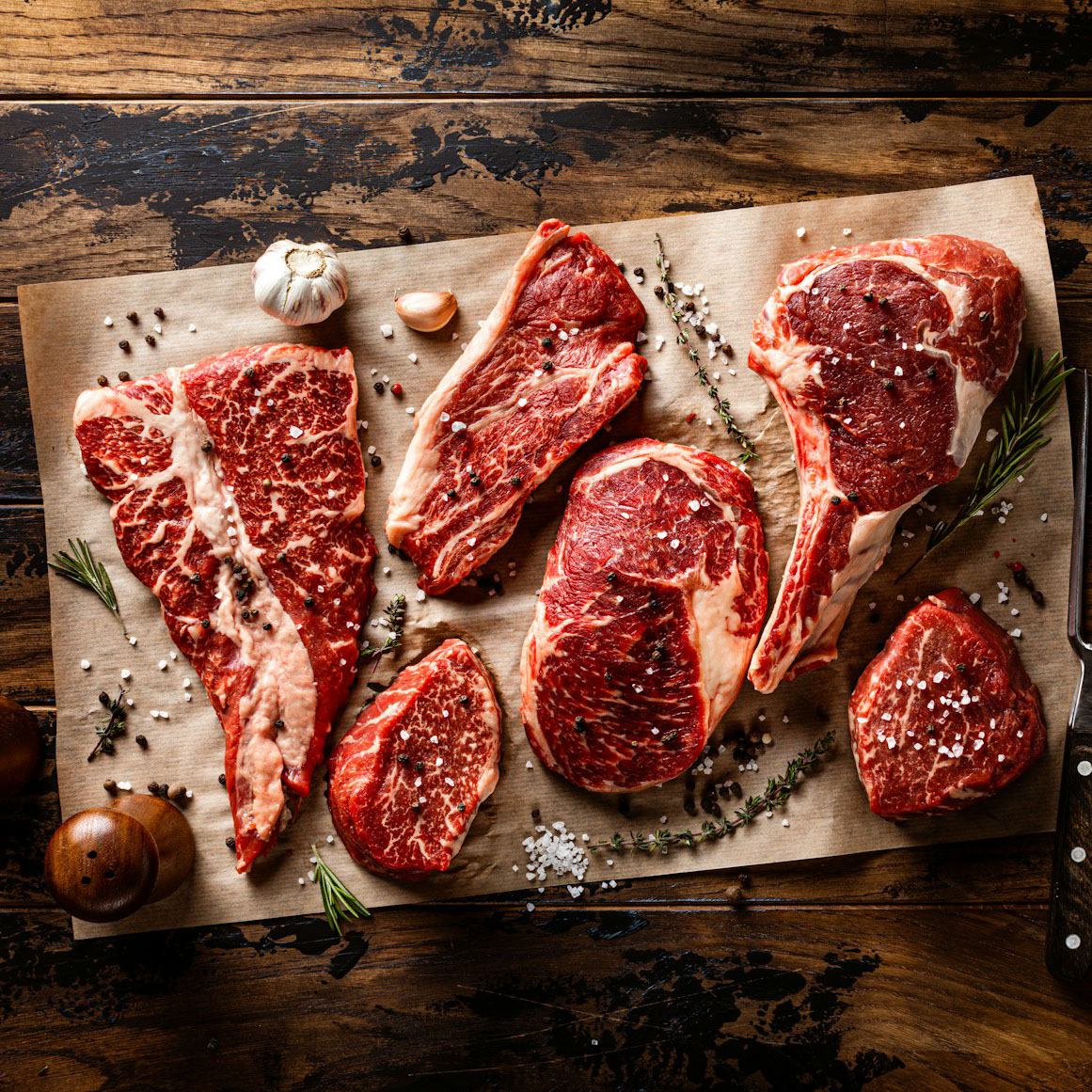 Premium Wagyu beef ready for reservation